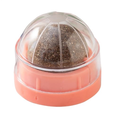 Ynnhik Katzenminzball | Drehbares essbares Kätzchenspielzeug zum Lecken von Katzen | Katzenwand-Leckerli, Bio-Katzenminze, gesunde Zahnreinigung, Kauspielzeug, Katzenbissspielzeug,Wandhalt Ynnhik Katzenminzball | Drehbares essbares Kätzchenspielzeug zum Lecken von Katzen | Katzenwand-Leckerli, Bio-Katzenminze, gesunde Zahnreinigung, Kauspielzeug, Katzenbissspielzeug,Wandhalt von Ynnhik