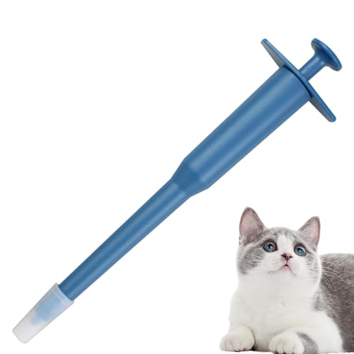 Ynnhik Pillenöffner für Katzen, wiederverwendbarer Pillenspender für Katzen mit rundem Griff – Pillenspender für Hunde und Katzen, mehrere Tabletten, Futterspender für Katzen für kleine Tiere Ynnhik Pillenöffner für Katzen, wiederverwendbarer Pillenspender für Katzen mit rundem Griff – Pillenspender für Hunde und Katzen, mehrere Tabletten, Futterspender für Katzen für kleine Tiere von Ynnhik