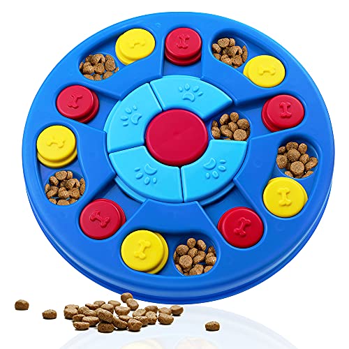 NC Interaktives HundePuzzleSpielzeug für Welpen, IQStimulation, LeckerliTraining, LeckerliSpender für intelligente Hunde, Welpen und Katzen, lustiges Füttern, langsames Füttern, um die Verdauung NC Interaktives HundePuzzleSpielzeug für Welpen, IQStimulation, LeckerliTraining, LeckerliSpender für intelligente Hunde, Welpen und Katzen, lustiges Füttern, langsames Füttern, um die Verdauung von Yoboeew
