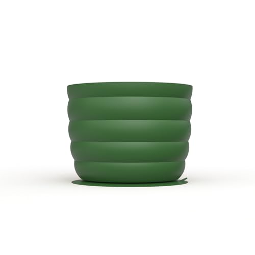 Pet Slow Feeder Napf, Wabendesign, Rutschfester Boden, Silikon, 11,9 cm X 9,05 cm, Grün Und Gelb (Green,11.9 x 9.05 cm) von Yoedoa