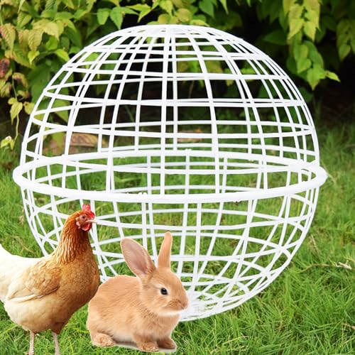 Hühnerstall, tragbarer Hühnerstall, Kaninchenstall, Geflügelkäfighaus Aus PVC, kugelförmige Kaninchenkäfige, schützen Haustiere im Freien vor Wildtieren, for Hahn/Kaninchen/Katze ( Color : Quantity 5 Hühnerstall, tragbarer Hühnerstall, Kaninchenstall, Geflügelkäfighaus Aus PVC, kugelförmige Kaninchenkäfige, schützen Haustiere im Freien vor Wildtieren, for Hahn/Kaninchen/Katze ( Color : Quantity 5 von Yofsza