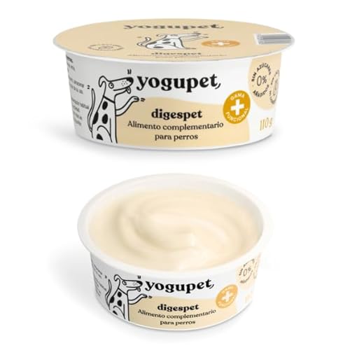 YOGUPET Digespet Funktioneller Joghurt für Hunde, 4 x 110 g von Yogupet