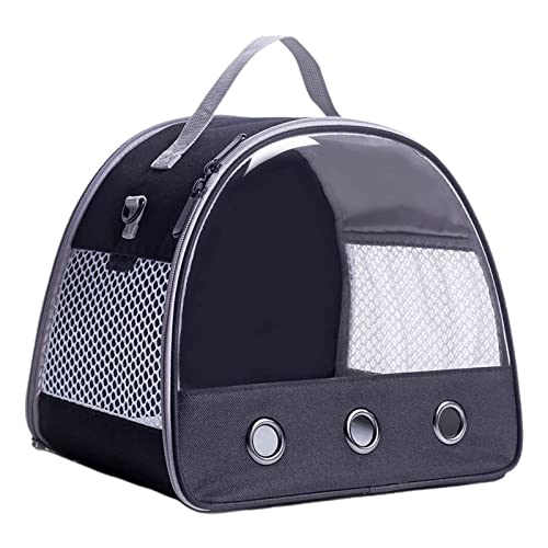 Yokawe Pet Container Fine Elasticity Flexible Pet Carrier Backpack Outdoor Bag for Travel Black von Yokawe
