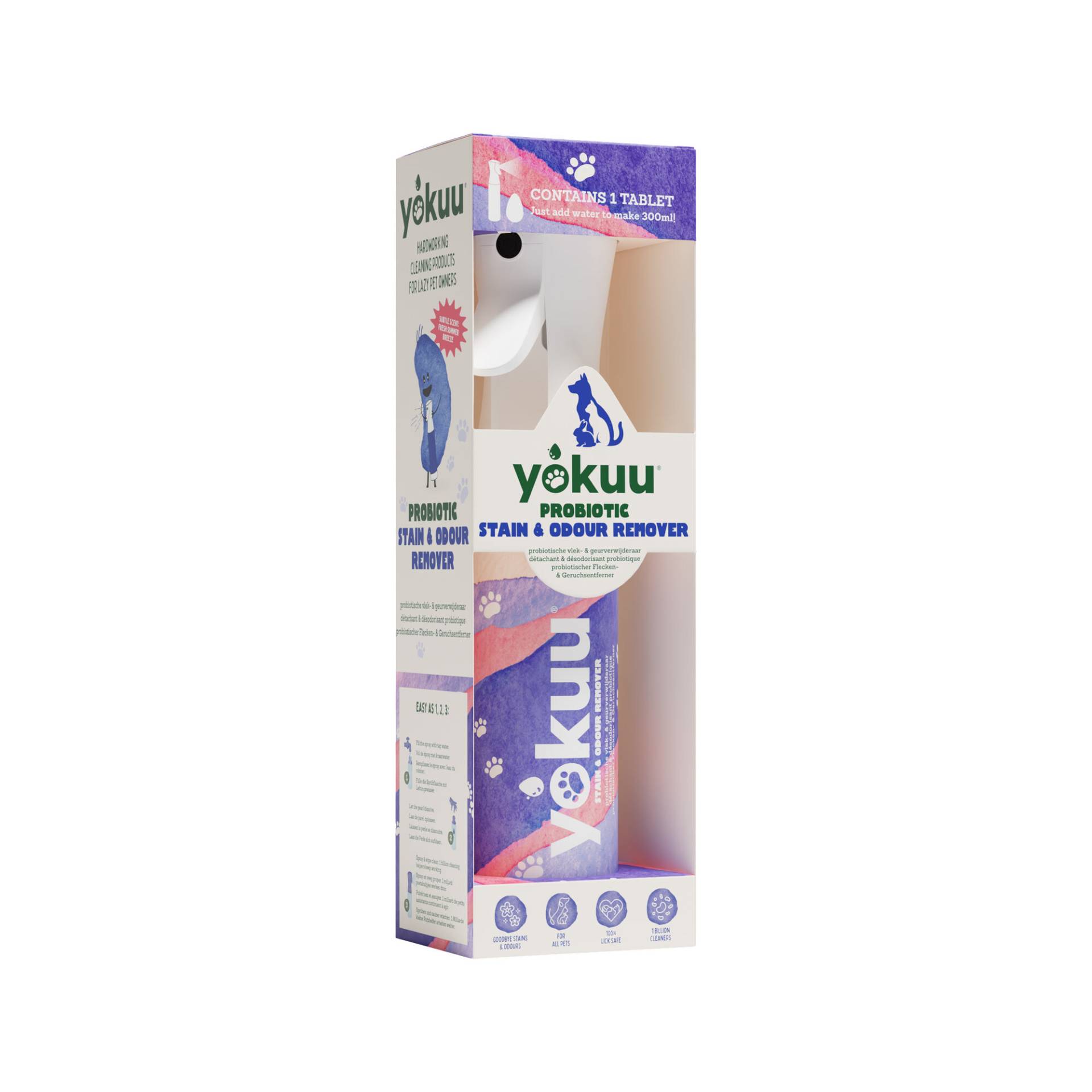 Yokuu Probiotischer Flecken- und Geruchsentferner Startkit von Yokuu