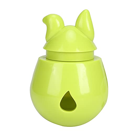 Pet Tumbler Slow Feeder Toy Food Puzzle für Katzen und kleine Hunde – ABS-Material, Futter-Leckage-Spielzeug mit 4 Farben, interaktives Spielspielzeug gegen Langeweile, niedliche Tumbler-Form für von YolieraArt