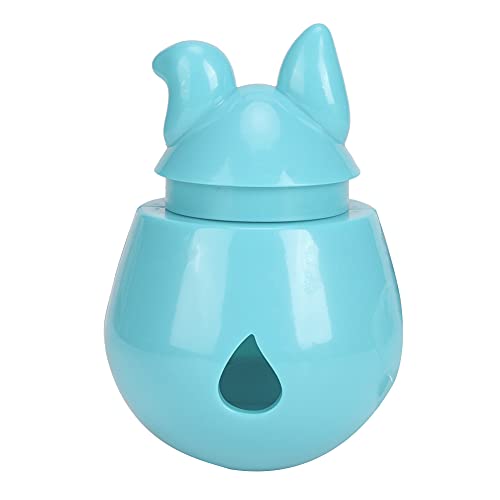 Pet Tumbler Slow Feeder Toy Food Puzzle für Katzen und kleine Hunde – ABS-Material, Futter-Leckage-Spielzeug mit 4 Farben, interaktives Spielspielzeug gegen Langeweile, niedliche Tumbler-Form für von YolieraArt