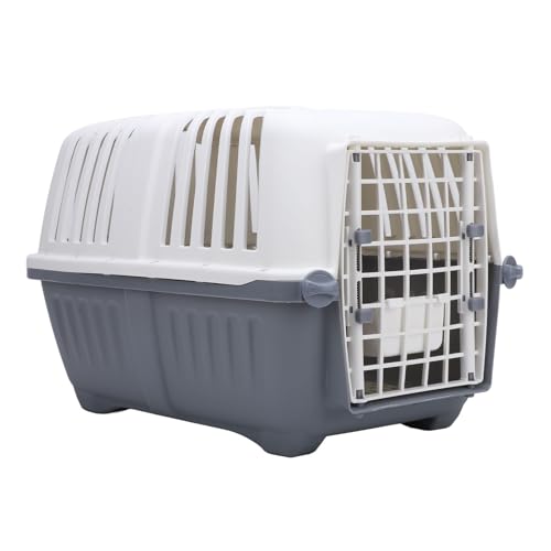 Transporttasche für Katzen, Hunde, Kaninchen, Fluggesellschaften, 47 x 31 x 32 cm, atmungsaktiv, belüftet, stabil, leicht zu reinigen, für Katzen, Hunde, Kaninchen, Fluggesellschaften von YolieraArt