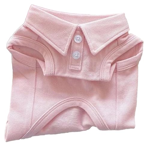 YolieraArt Sommerweste für kleine Hunde, atmungsaktiv, leicht, Welpen-Shirt für Teddy-Bichon, Zwergpudel, dünne Haustier-Kleidung für Frühling und Sommer, weiches Polyester, Haustierbekleidung (Rosa) YolieraArt Sommerweste für kleine Hunde, atmungsaktiv, leicht, Welpen-Shirt für Teddy-Bichon, Zwergpudel, dünne Haustier-Kleidung für Frühling und Sommer, weiches Polyester, Haustierbekleidung (Rosa) von YolieraArt