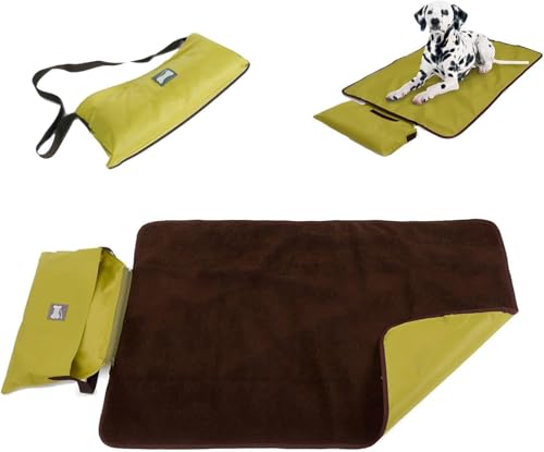 Yolispa Haustier Hundematte Hundebett Grosse Hundekissen Faltende Hundebett Wasserdicht Schlafmatte Decke Hundematte für große, mittelgroße Hunde für Hunde Indoor Outdoor Camping Reisen Yolispa Haustier Hundematte Hundebett Grosse Hundekissen Faltende Hundebett Wasserdicht Schlafmatte Decke Hundematte für große, mittelgroße Hunde für Hunde Indoor Outdoor Camping Reisen von Yolispa