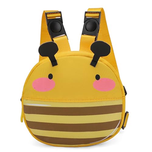 Yolispa Hunderucksack Niedlicher Hunderucksack mit Geschirr Haustier Welpe Einstellbare Selbst Carrier Tasche für Welpen und kleine Hund von Yolispa