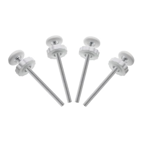 Yominerr 8MM Türspindelstangen für Kindersicherung - 4 Stück Gewindespindelstange für Haustier- und Hundetürenverlängerung, Zubehör für Extra Lange Baby-Türspannungstore Yominerr 8MM Türspindelstangen für Kindersicherung - 4 Stück Gewindespindelstange für Haustier- und Hundetürenverlängerung, Zubehör für Extra Lange Baby-Türspannungstore von Yominerr