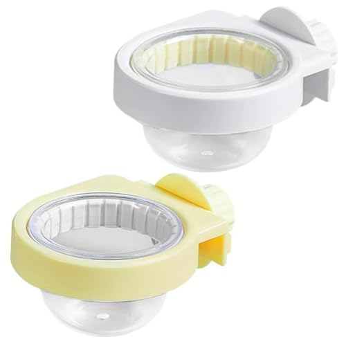 Yominerr Nymphensittich-Futterschale Antikipp-Käfigzubehör Wasserschale mit Klemme Yominerr Nymphensittich-Futterschale Antikipp-Käfigzubehör Wasserschale mit Klemme von Yominerr