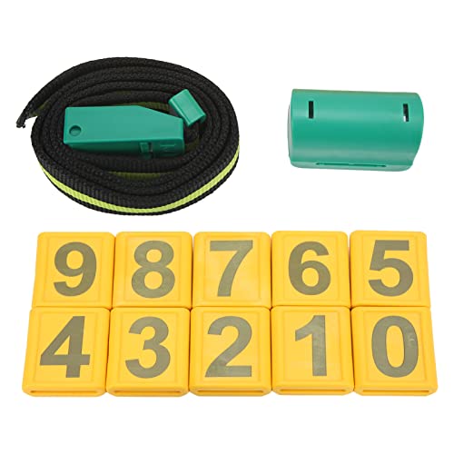 Yomiyuyr Cow -Kragen mit Zahlenplatten, Plastikvieh -Tag -Kragen, Halsband für die Tieridentifikation, für die Farm- oder Viehnutzung von Yomiyuyr