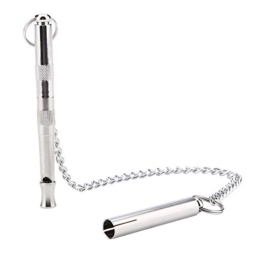 Yomiyuyr Hunde-Trainingspfeife, verstellbare Kupferpfeife mit hängender Kette, ideal für Hundepfeifen-Training und Bellkontrolle Yomiyuyr Hunde-Trainingspfeife, verstellbare Kupferpfeife mit hängender Kette, ideal für Hundepfeifen-Training und Bellkontrolle von Yomiyuyr