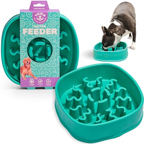 Yomp BetterFeeder Silikon Slow Feeder Hundenapf - Interaktiver Puzzle-Futterspender, BPA- & Phthalatfrei, ungiftig, rutschfest, spülmaschinenfest, haustiersicheres, strukturiertes Design für langsames Yomp BetterFeeder Silikon Slow Feeder Hundenapf - Interaktiver Puzzle-Futterspender, BPA- & Phthalatfrei, ungiftig, rutschfest, spülmaschinenfest, haustiersicheres, strukturiertes Design für langsames von Yomp