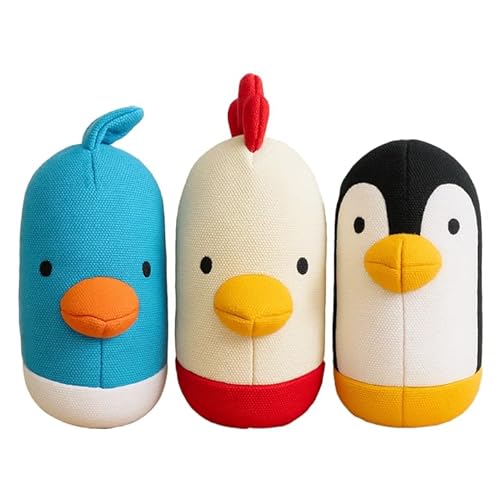 Yomp Fowl Play Bird Plüsch-Hundespielzeug – Set mit 3 umweltfreundlichen Plüschbällen für Hunde – strapazierfähiges Segeltuch & Knisterpapier – recycelbar und natürlich – lustig, robust und nachhaltig Yomp Fowl Play Bird Plüsch-Hundespielzeug – Set mit 3 umweltfreundlichen Plüschbällen für Hunde – strapazierfähiges Segeltuch & Knisterpapier – recycelbar und natürlich – lustig, robust und nachhaltig von Yomp