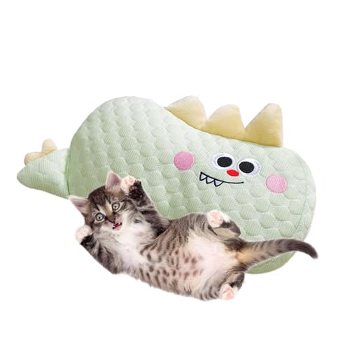 Yongmcxhhj Hunde Nackenkissen - Kleines Hundekopfkissen Mit Nackenstütze,Cartoon Kopfkissen Für Kleine Hunde Und Katzen,Wohnzimmer Schlafzimmer Boden Auto Reise Indoor Lounging von Yongmcxhhj