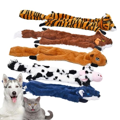 5 Stück Haustierspielzeug Crinkle Hundespielzeug Plüschspielzeug Für Hunde Quietschendes Hundespielzeug, Plüsch Welpenspielzeug Hundeplüschtier Hundekauspielzeug Für Große Hunde Und Mittelgroße 5 Stück Haustierspielzeug Crinkle Hundespielzeug Plüschspielzeug Für Hunde Quietschendes Hundespielzeug, Plüsch Welpenspielzeug Hundeplüschtier Hundekauspielzeug Für Große Hunde Und Mittelgroße von Yonuaret