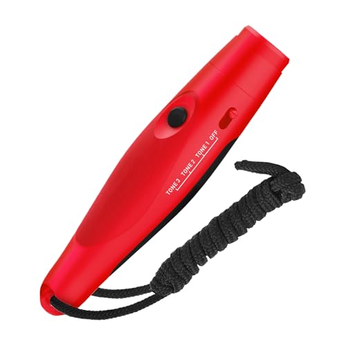 Yonuaret Elektronische Hundepfeife | 3-Ton-Lautstärke Verstellbar,Tragbare Handpfeife mit Lanyard für Sport Hundetraining Outdoor Wander Camping Yonuaret Elektronische Hundepfeife | 3-Ton-Lautstärke Verstellbar,Tragbare Handpfeife mit Lanyard für Sport Hundetraining Outdoor Wander Camping von Yonuaret