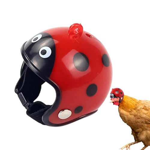 Yonuaret Hühnerhut, Hüte für Hühner | Hen Hut mit verstellbarem Riemen | Sicherheitsübergreifung, Kinderkopfbedeckung, Tiervogelkostüme für Innen- und Außengebrauch von Yonuaret