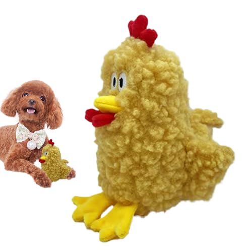 Yonuaret Interaktives Hundespielzeug – niedliches quietschendes Hundespielzeug – waschbar, Cartoon-Ente, Schaf, Hase, Plüschtier, Haustierzubehör für kleine und mittelgroße Rassen, interaktives Yonuaret Interaktives Hundespielzeug – niedliches quietschendes Hundespielzeug – waschbar, Cartoon-Ente, Schaf, Hase, Plüschtier, Haustierzubehör für kleine und mittelgroße Rassen, interaktives von Yonuaret