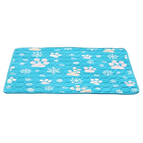 Yonuaret Kühlmatte Für Hunde | Faltbare -Seide Unterlage,60x50 cm Waschbar Für Zu Hause Garten Balkon Schlafzimmer Wohnung Yonuaret Kühlmatte Für Hunde | Faltbare -Seide Unterlage,60x50 cm Waschbar Für Zu Hause Garten Balkon Schlafzimmer Wohnung von Yonuaret
