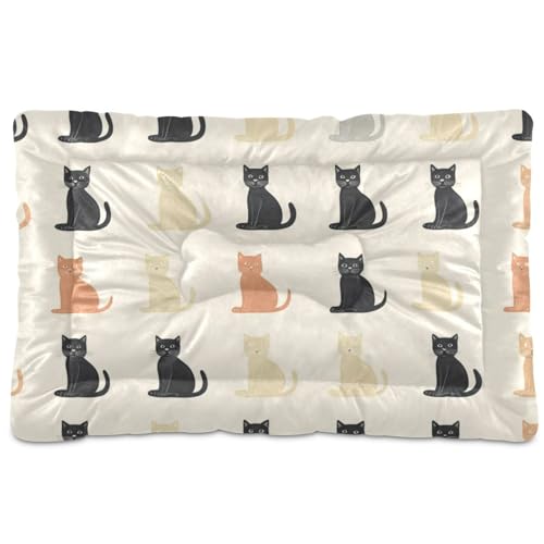 Boho-Hundebett, waschbar, weich, bequem, rutschfeste Unterseite, für große Jumbo, mittelgroße und kleine Hunde, 91,4 x 61 cm von Yoogain