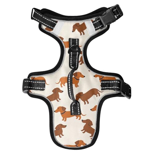 Chaleco para perro Hundegeschirr, reflektierend, personalisierbar für Tier-Hundetraining, wasserdicht, Größe M, Braun Chaleco para perro Hundegeschirr, reflektierend, personalisierbar für Tier-Hundetraining, wasserdicht, Größe M, Braun von Yoogain