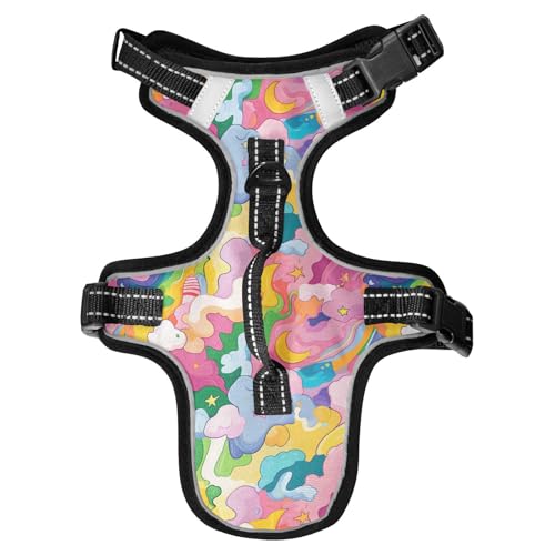 Chaleco para perro Hundeweste mit abstraktem Cartoon-Motiv, reflektierend, für Dingo, Wandern, niedliche Hundewesten für große Hunde, Größe M Chaleco para perro Hundeweste mit abstraktem Cartoon-Motiv, reflektierend, für Dingo, Wandern, niedliche Hundewesten für große Hunde, Größe M von Yoogain