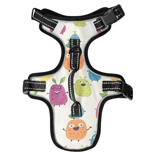 Chaleco para perro Hundeweste mit bunten Früchten, reflektierend, für Dackel, nächtliche Spaziergänge, Kontrollweste für Hunde, Größe M Chaleco para perro Hundeweste mit bunten Früchten, reflektierend, für Dackel, nächtliche Spaziergänge, Kontrollweste für Hunde, Größe M von Yoogain
