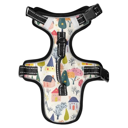 Chalecos Para Perros Katzengeschirre mit Cartoon-Motiv, reflektierend, für Deutscher Schäferhund, wasserdicht, Größe M Chalecos Para Perros Katzengeschirre mit Cartoon-Motiv, reflektierend, für Deutscher Schäferhund, wasserdicht, Größe M von Yoogain