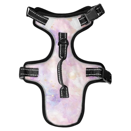 Chalecos para Perros Hundegeschirr, luxuriös, Marmor-Textur, reflektierend, Größe M, Rosa / Violett Chalecos para Perros Hundegeschirr, luxuriös, Marmor-Textur, reflektierend, Größe M, Rosa / Violett von Yoogain