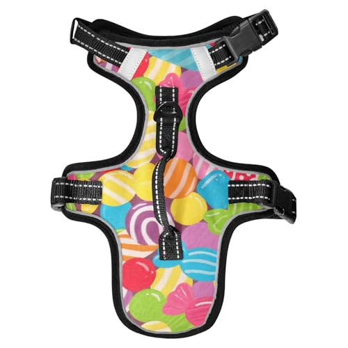Chalecos para Perros Reflektierende Weste für kleine Hunde zum Spazierengehen, niedliche Hundewesten für große Hunde, bunt, Größe M von Yoogain
