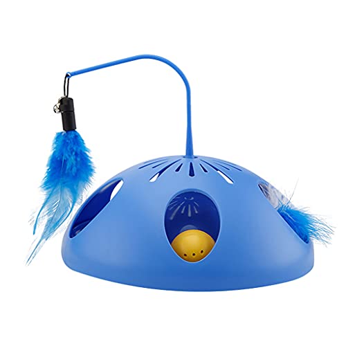 Yooghuge Pet for Cat Teaser Fester Basis Kitten Realistic Exerciser Catcher Pet Supplies Yooghuge Pet for Cat Teaser Fester Basis Kitten Realistic Exerciser Catcher Pet Supplies von Yooghuge