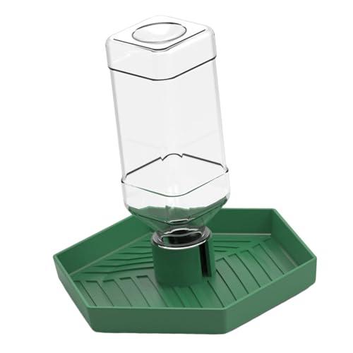 Yooghuge Reptilien Water Feeder Bowl Futtermittelflasche Für Reptilien Haustier Antislip Automatischer Spender Für Eidechsen Bärtige Drachen Wasserschale von Yooghuge