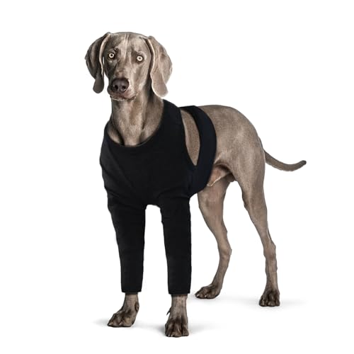 Yoolhamy Ellenbogenschutz für Vorderbeine, für Hunde, Schwarz, Größe 3XL von Yoolhamy