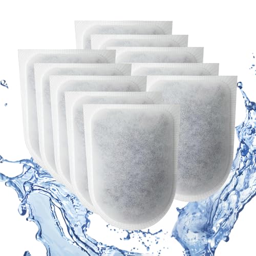 Yoolight 10 Stück Filterpads für EasyCrystal Filter Pack C600, Filterpads für EasyCrystal Innenfilter Filtermaterial mit Aktivkohle ﻿ von Yoolight