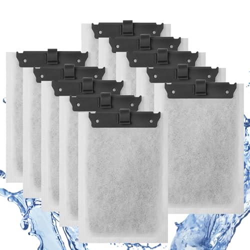 Yoolight Aquarium-Filterkartusche, mittelgroß, kompatibel mit Tetra Whisper Bio-Bag Power-Filtern für Tetra ReptoFilter 10i IQ10 PF10 Powerfilter, Aquariumfilter, 35,4 l, 10 Stück von Yoolight