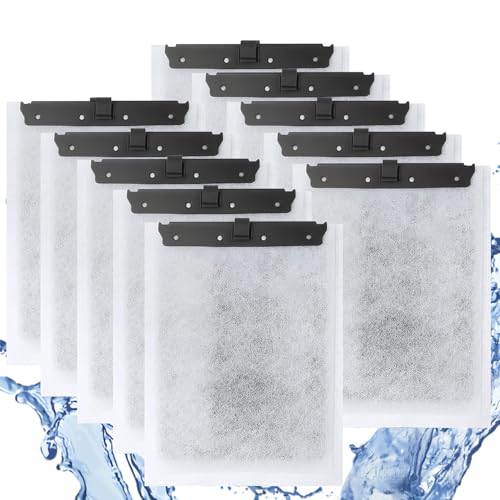 Yoolight Große Aquarium-Filterkartusche für Tetra Whisper Bio-Bag Powerfilter, Ersatz-Filterkartuschen für Whisper 20i/40i IQ20/30/45/60 PF20/30/40/60 Powerfilter, 10 Stück von Yoolight