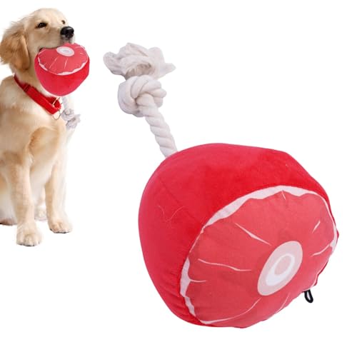 Yorajuy Hamburger Schinken Quietschendes Hundespielzeug, Quietschendes Interaktives Haustier-Plüschtier, Lebensmittelthema Plüsch-Sound, Elektronisches Hundespielzeug, Quietschspielzeug Klein für Yorajuy Hamburger Schinken Quietschendes Hundespielzeug, Quietschendes Interaktives Haustier-Plüschtier, Lebensmittelthema Plüsch-Sound, Elektronisches Hundespielzeug, Quietschspielzeug Klein für von Yorajuy