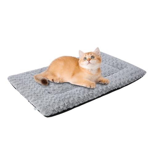 Yorajuy Hundekäfig-Pad, rutschfestes Haustierbett, Haustierbedarf, alle Jahreszeiten, weiches Haustierbett für Katzen, Hunde, Schlafzimmer oder Balkon Yorajuy Hundekäfig-Pad, rutschfestes Haustierbett, Haustierbedarf, alle Jahreszeiten, weiches Haustierbett für Katzen, Hunde, Schlafzimmer oder Balkon von Yorajuy