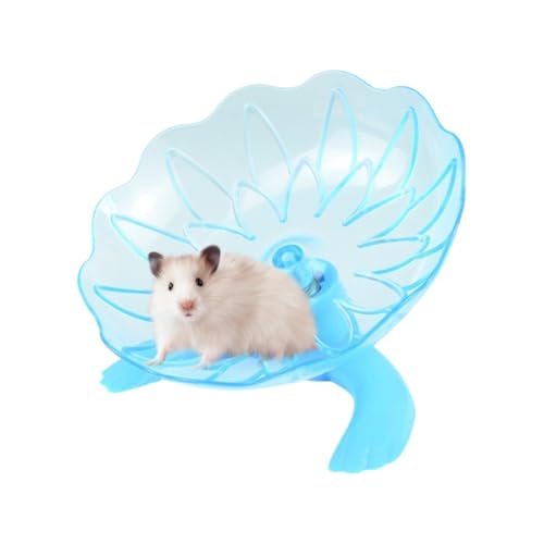 Yorajuy Igelrad | Hamster fliegende Untertasse - Haustier Anreicherung Supplies Transparent Mäuse Käfig Zubehör für Rennmäuse Ratten Andere Kleine Haustiere von Yorajuy