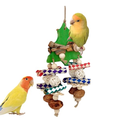 Yorajuy Papageienspielzeug – Papageienkäfig-Spielzeug, Vogel-Kauspielzeug, Papageien-Kauspielzeug, Vogelkäfig-Zubehör, Vogelspielzeug für Sittiche, Nymphensittiche, Wellensittiche, Lovebird Yorajuy Papageienspielzeug – Papageienkäfig-Spielzeug, Vogel-Kauspielzeug, Papageien-Kauspielzeug, Vogelkäfig-Zubehör, Vogelspielzeug für Sittiche, Nymphensittiche, Wellensittiche, Lovebird von Yorajuy