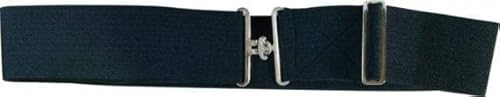 York Elastik-Deckengurt (schwarz) für Pferd, Gurt, Polyester, Schwarz, 105-150 cm von York