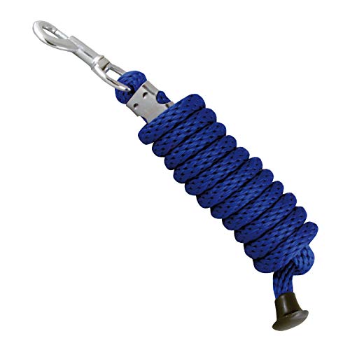 York Führstrick für Pferd Teria Anbindestrick Anbindeseil Führleine Pferdestrick (blau) von York