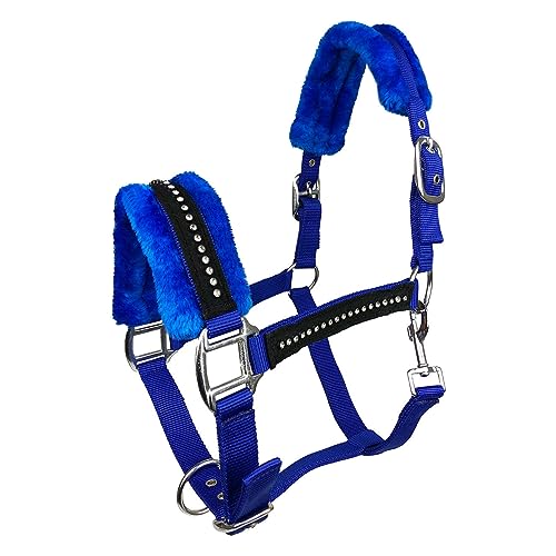 York Pferde Halfter Elite (Warmblut (Full), Blau) von York