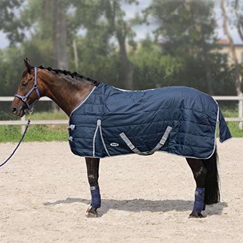 York Pferdedecke 200g Scandic (105 cm, Blau, Polyester) von York