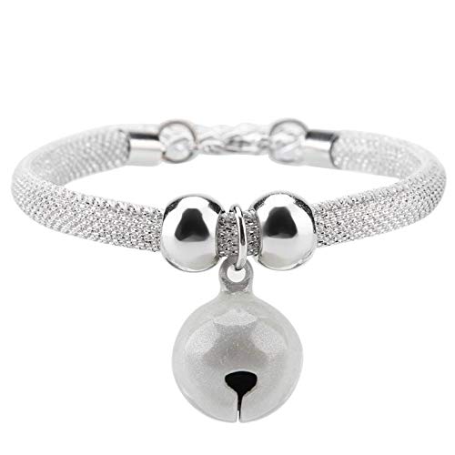Katzenhalsband mit Glocke, Verstellbares Cat Breakaway Nylonhalsband, Sicherheitshalsband für Katzen, Weiß Katzenhalsband mit Glocke, Verstellbares Cat Breakaway Nylonhalsband, Sicherheitshalsband für Katzen, Weiß von Yosoo Health Gear