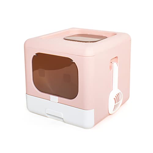 Yosoo Health Gear Tragbare Faltbare Katzenstreukasten Große, Vollständig Geschlossene Töpfchen -Toiletten -Toiletten -Eingangs -Top -Ausgangshaus mit Schubladen -Tablett -Geruchsschutz Haustier Yosoo Health Gear Tragbare Faltbare Katzenstreukasten Große, Vollständig Geschlossene Töpfchen -Toiletten -Toiletten -Eingangs -Top -Ausgangshaus mit Schubladen -Tablett -Geruchsschutz Haustier von Yosoo Health Gear