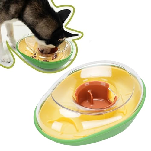Yosoo Health Gear Avocado Pet Feeder Plastic Plastic Slow Feeder Dog Bowl, Leckage -Design, Attraktive Avocado -Form, Verhindert das Verschütten von Lebensmitteln, Praktisch und Yosoo Health Gear Avocado Pet Feeder Plastic Plastic Slow Feeder Dog Bowl, Leckage -Design, Attraktive Avocado -Form, Verhindert das Verschütten von Lebensmitteln, Praktisch und von Yosoo Health Gear